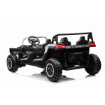 Elektrické autíčko Buggy ATV Racing UTV2000 Štvormiestne!!! Biela - 4 X 150W - 24V10Ah + 24V10Ah grátis
